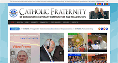 Desktop Screenshot of catholicfraternity.org